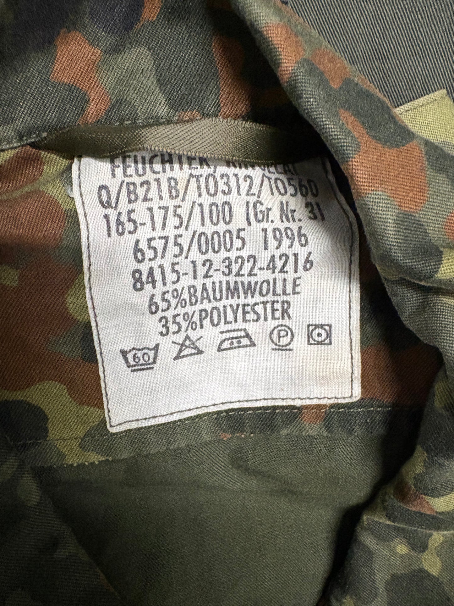BW Flecktarn Top