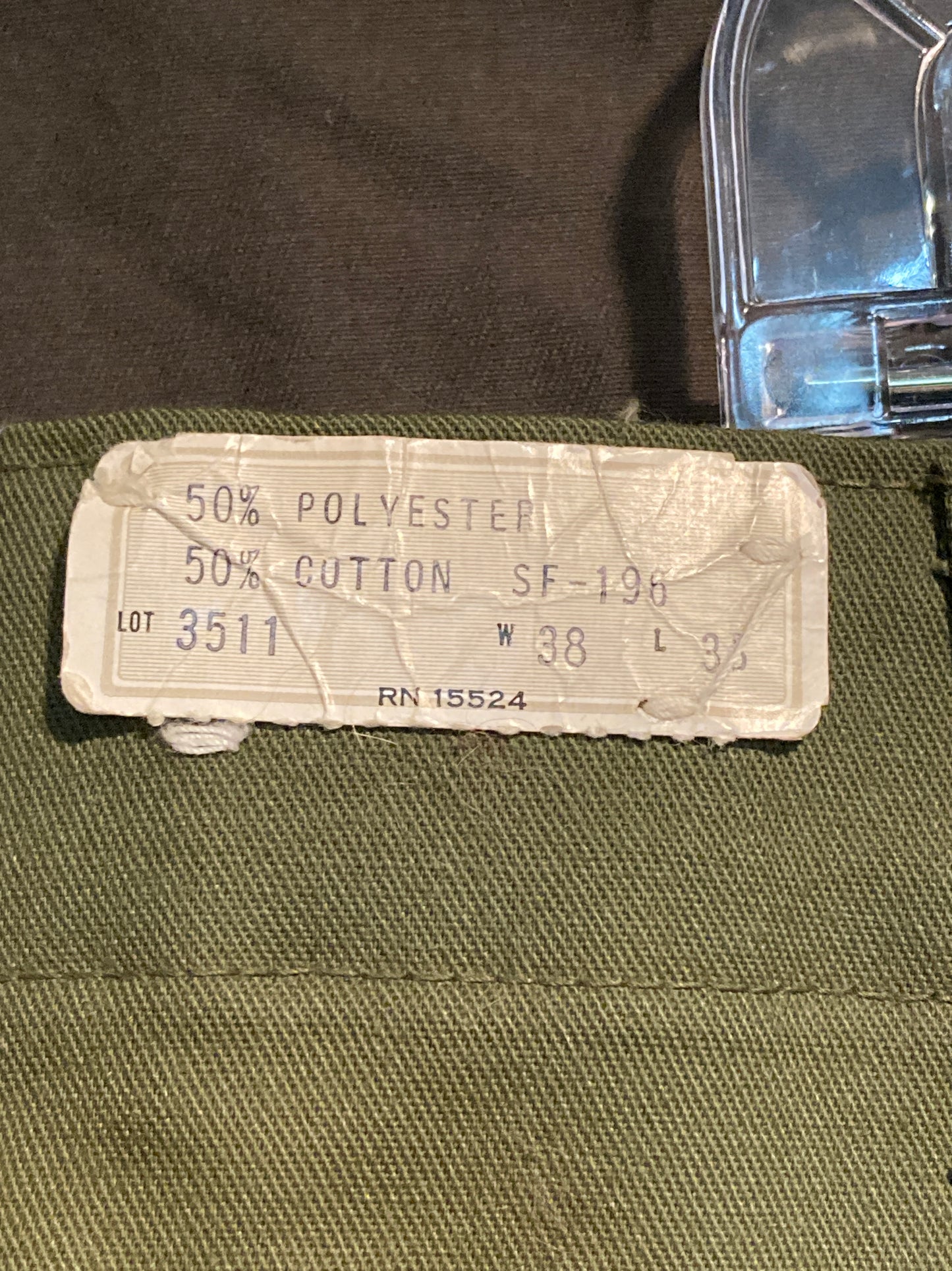 OG507 Poly Cotton Pants