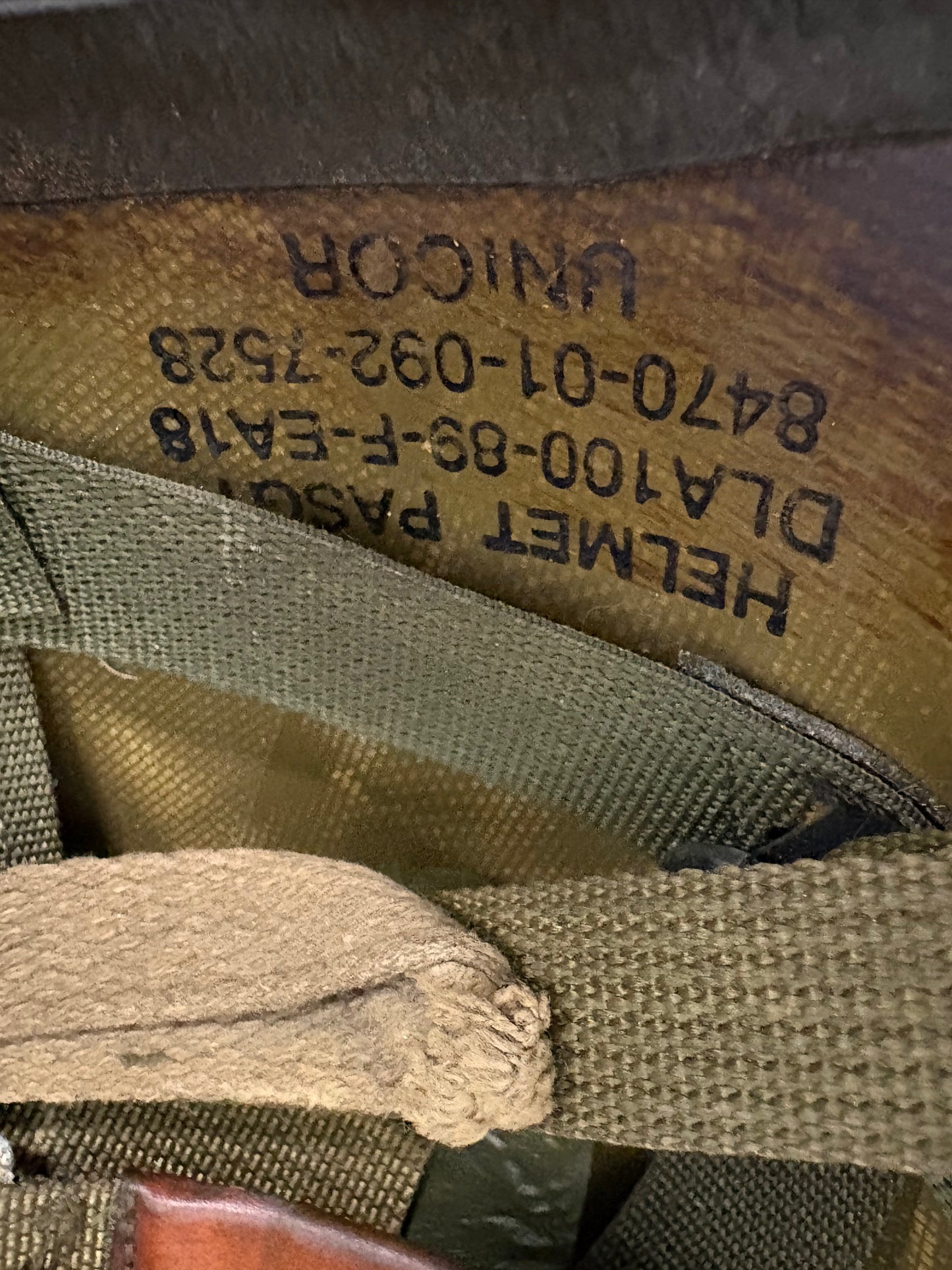 Genuine Pasgt Helmet