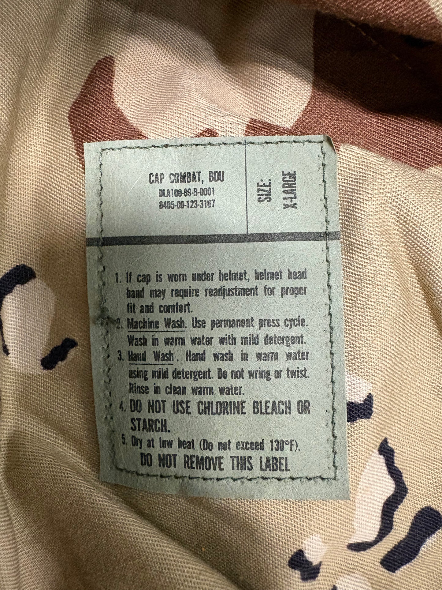 Assorted USGI Camouflage Patrol Caps