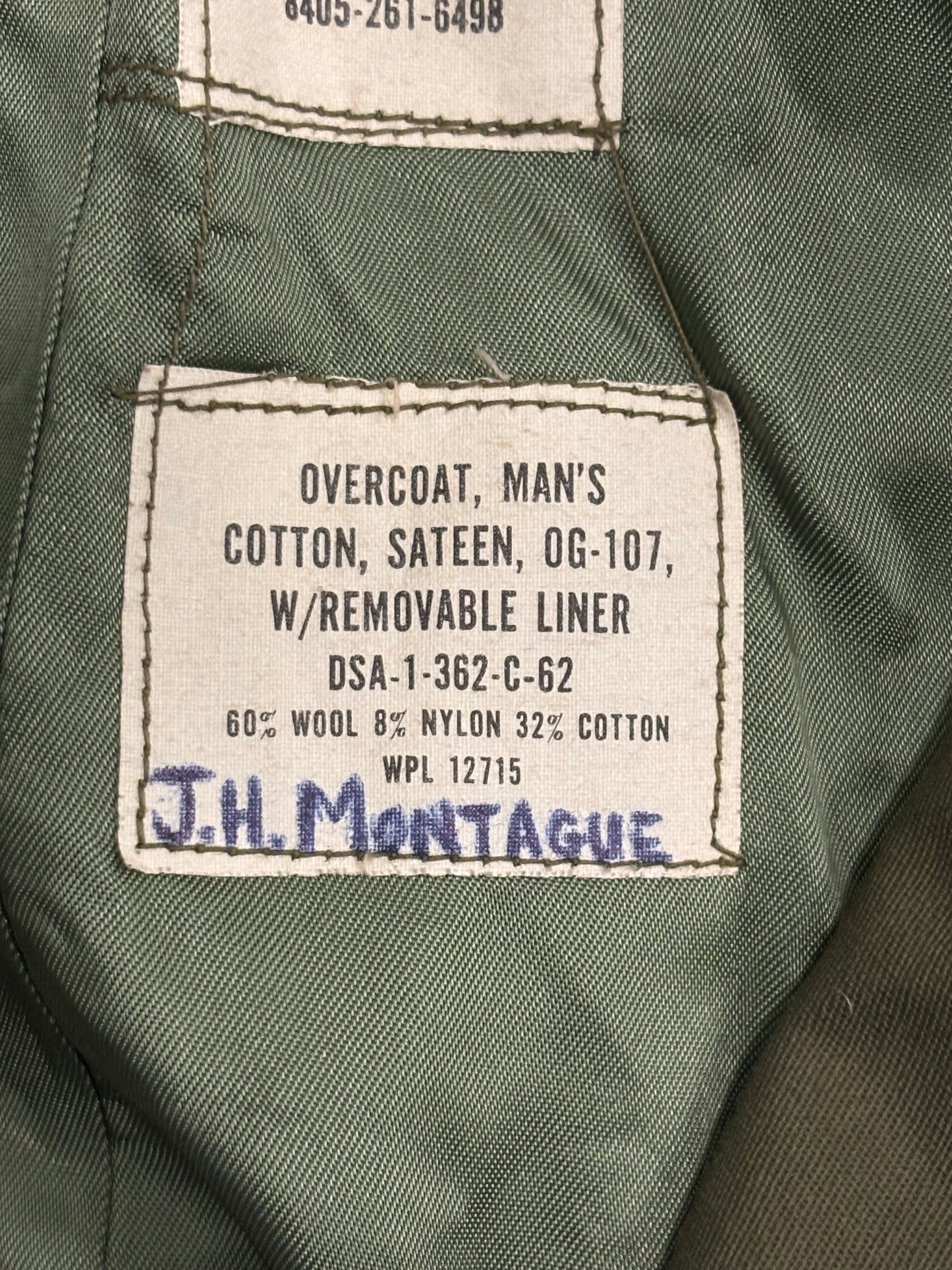 USGI Wool / Nylon OverCoats