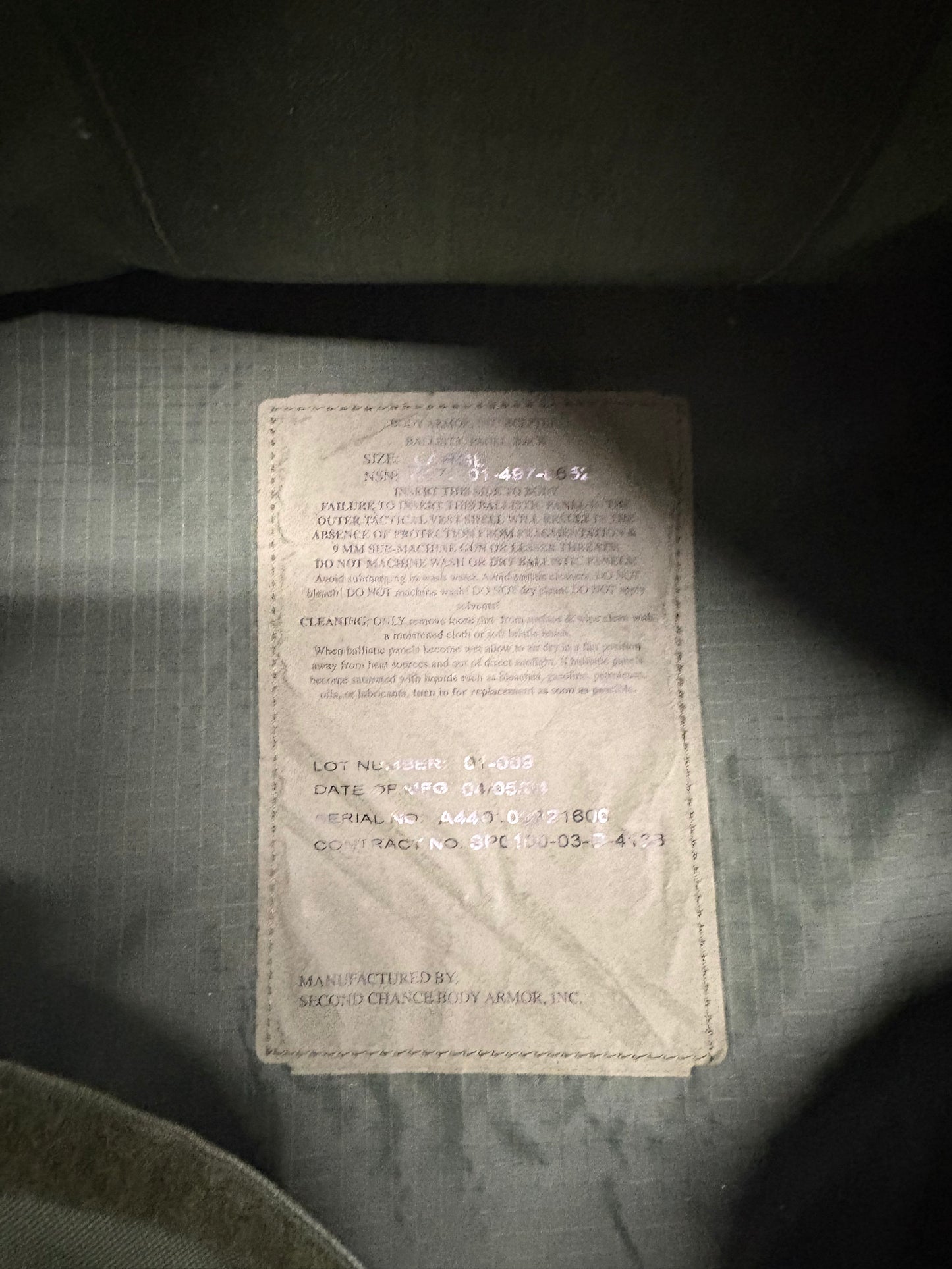 Interceptor Body Armor (IBA)