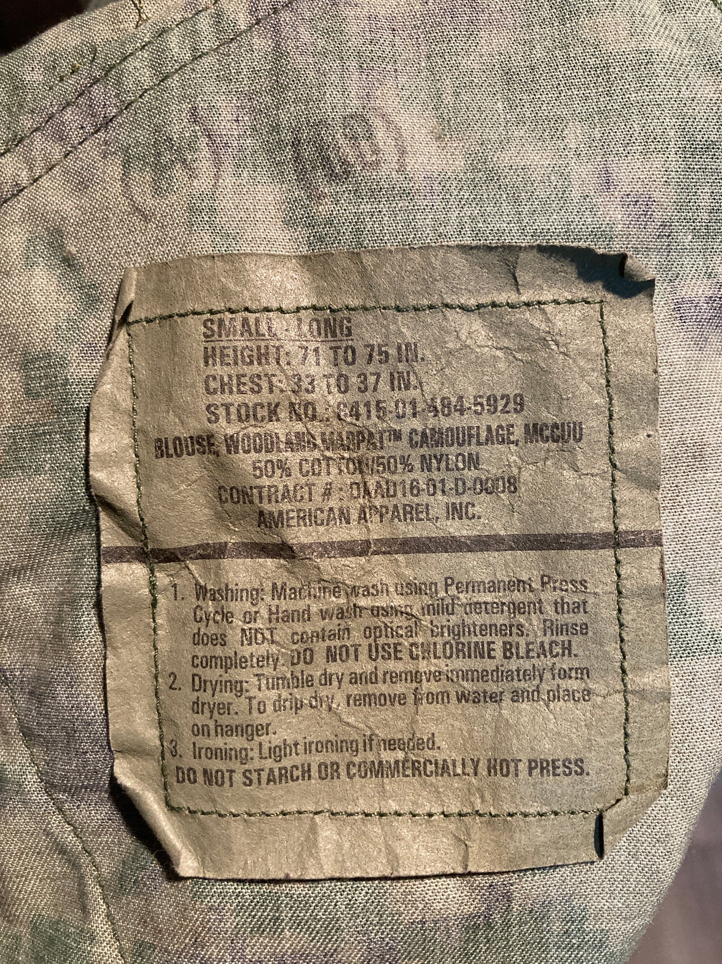 Marpat Woodland Top