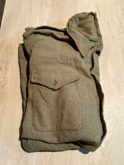 British Army OD Wool Combat Shirt No.5