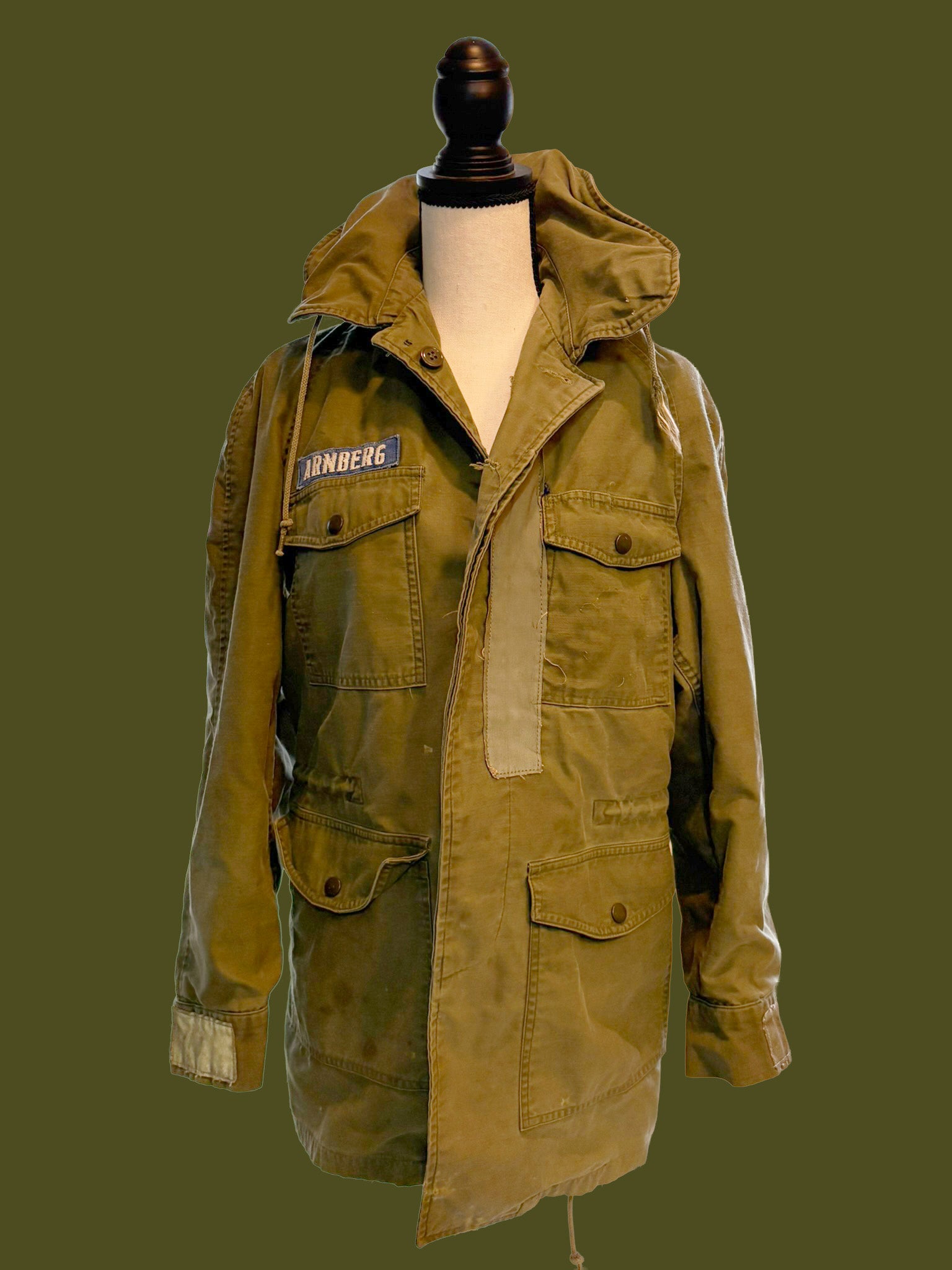 Heavily Modified Airforce M65 Jacket OG107 1st Pattern (S/R) – Tribe ...