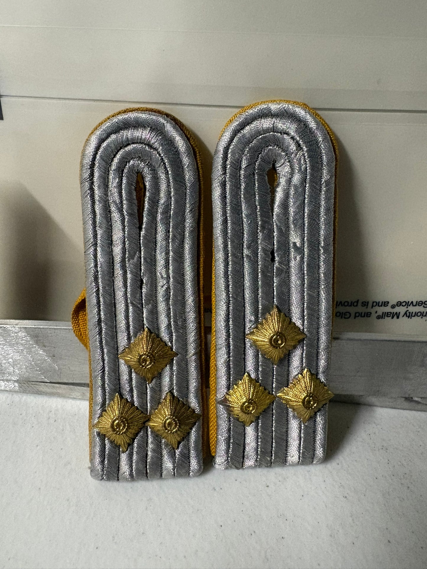 East German Shoulder Boards