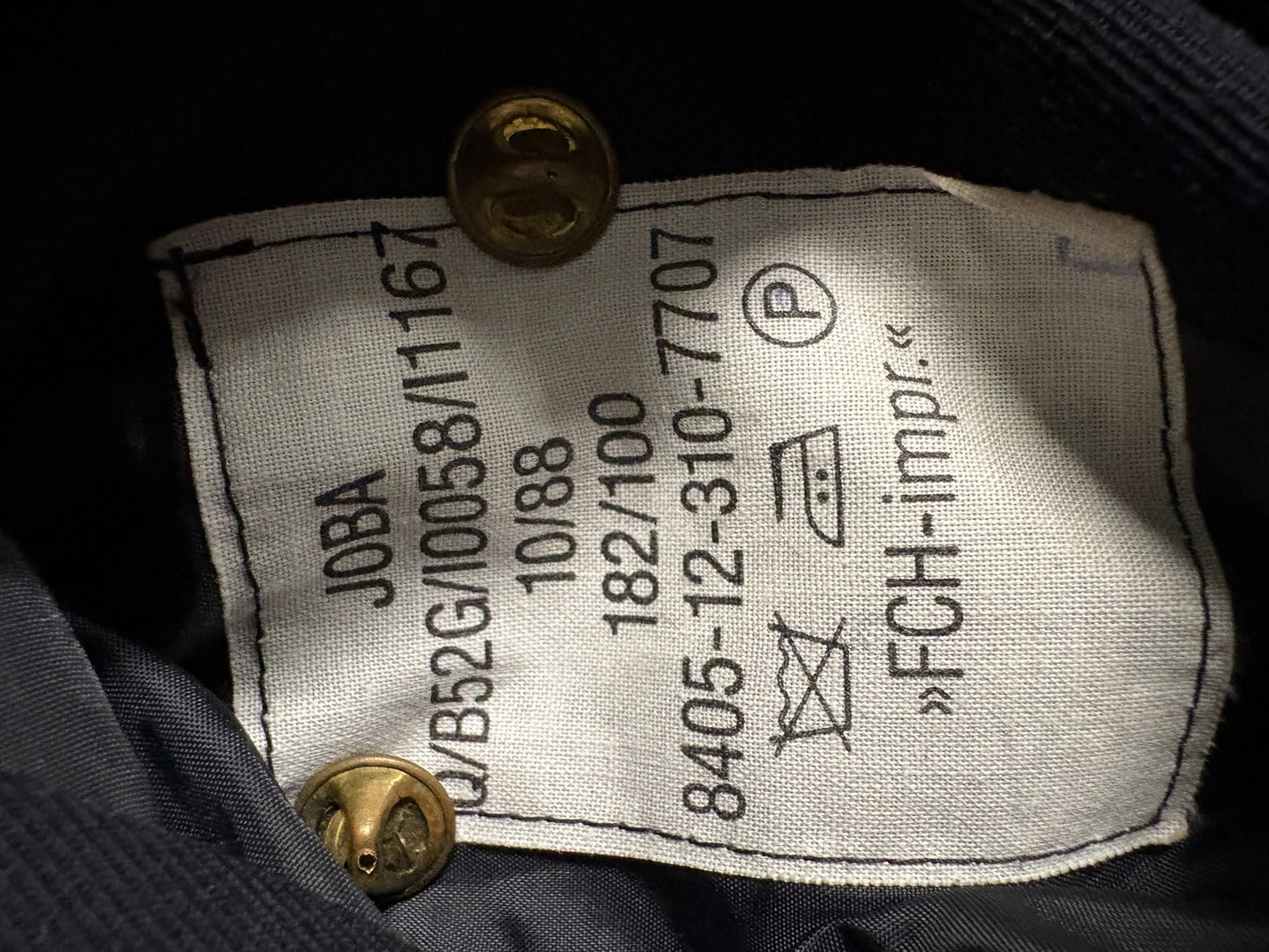 West German Navy Pea Coat