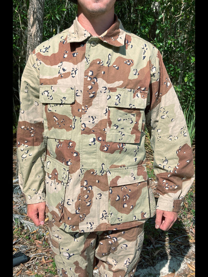 Six Color Desert BDU Top
